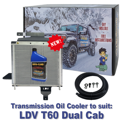 LDV T60 Dual Cab Transmission Cooler (DIY Installation Box) & Fluid
