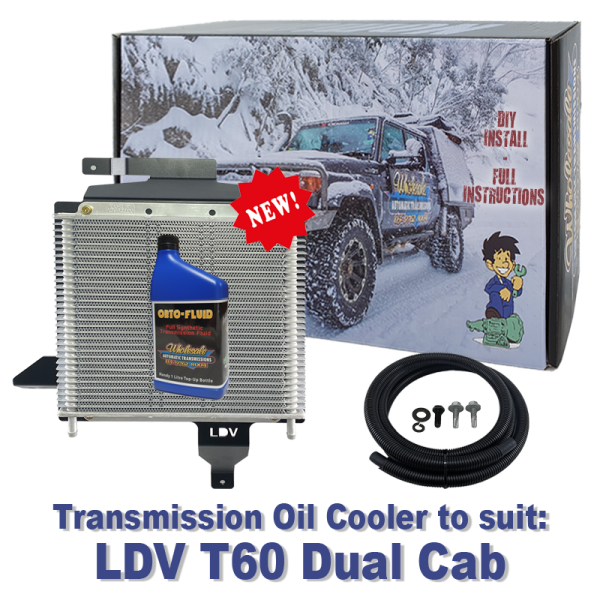LDV T60 Dual Cab Transmission Cooler (DIY Installation Box) & Fluid