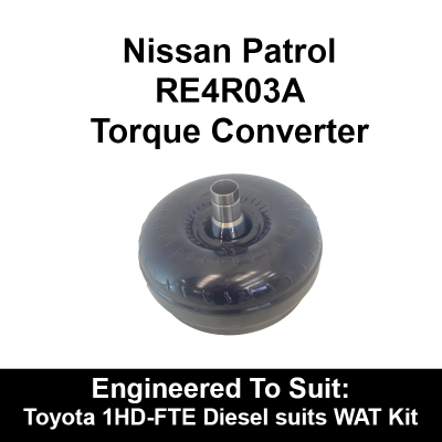 RE4 suit Toyota 1HD-FTE Diesel WAT Kit