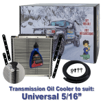 Universal Dual Cooler Kit 5/16in (8mm Barb)