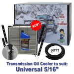 Universal Dual Cooler Kit 5/16in (8mm Barb)