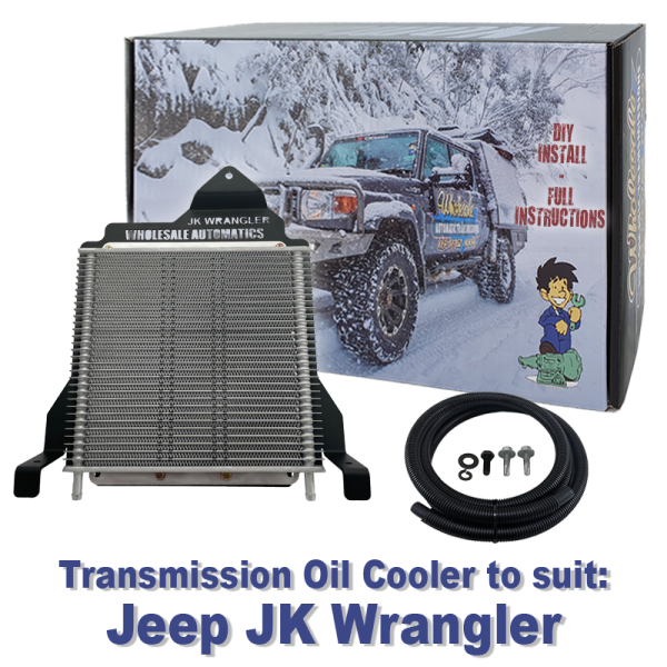 Jeep JK Wrangler Transmission Cooler (DIY Installation Box)