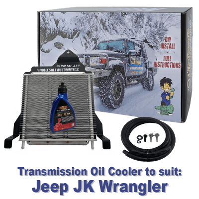 Jeep JK Wrangler Transmission Cooler (DIY Installation Box) & Fluid