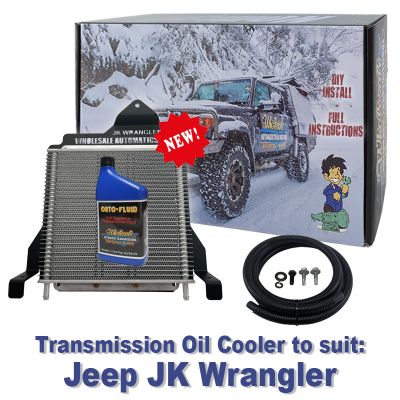 Jeep JK Wrangler Transmission Cooler (DIY Installation Box) & Fluid