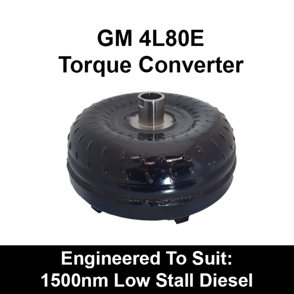Torque Converter to suit GM 4L80E - 1500Nm