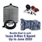 Bundle Deal - Isuzu D-Max 5 Speed Up to Jun2020: Trans Cooler, Nomad Valve Body, Analogue Temp Gauge