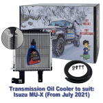 Isuzu MU-X suitable Heavy Duty Transmission Oil Cooler - 6 Speed (From July 2021)