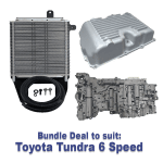 Bundle Deal - Toyota Tundra 6 Speed: Transmission Cooler, Nomad Valve Body, Cast Pan