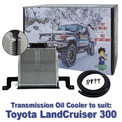 Toyota LandCruiser 300 Transmission Cooler (DIY Installation Box)