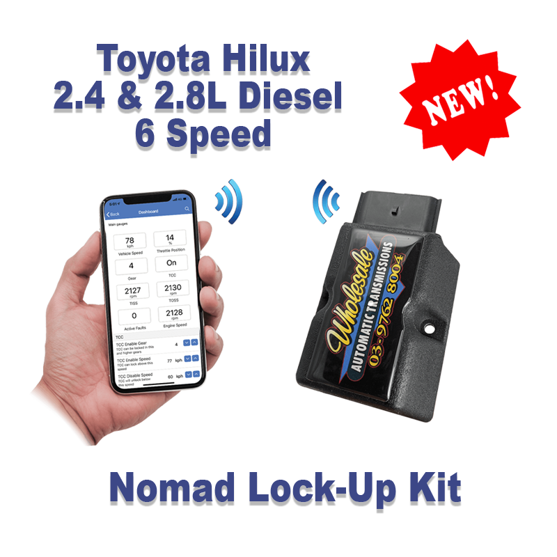 Hilux 6 Speed 2.8L Turbo Diesel Torque Converter LockUp Kit