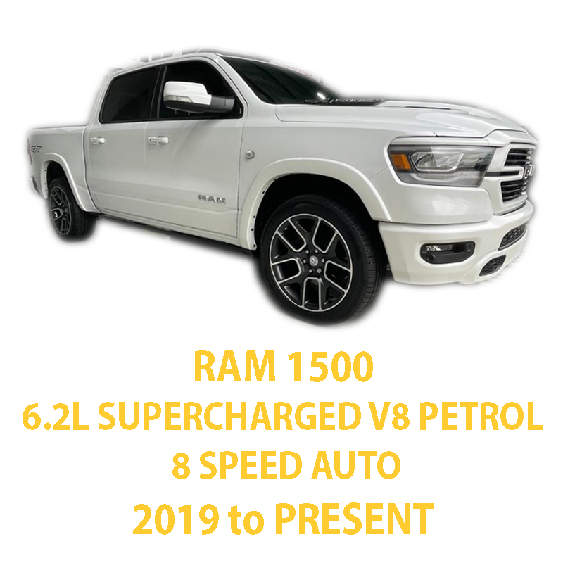Ram 1500 6.2L Supercharged V8 Petrol with 8 Speed Auto