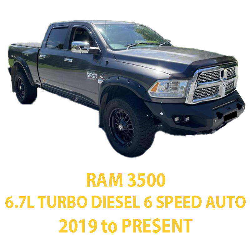 Ram 3500 6.7L Turbo Diesel with 6 Speed Auto