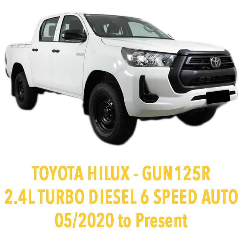 Toyota Hilux 2.4L Turbo Diesel 6 sp