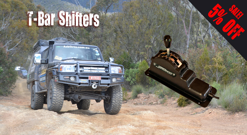 T-Bar Shifters - 5% Off