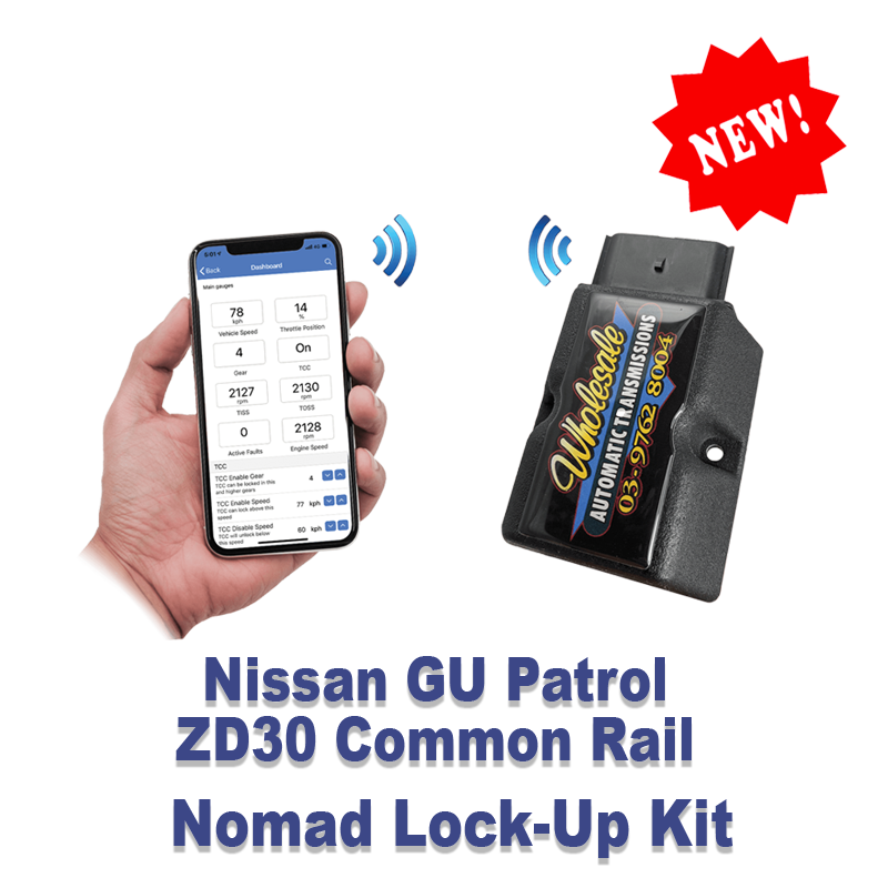 Nomad Lock-Up Nissan GU ZD30 Common Rail