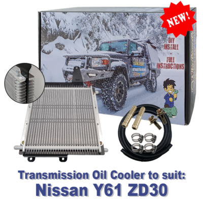 Nissan Y61 ZD30 Transmission Cooler (DIY Installation Box)