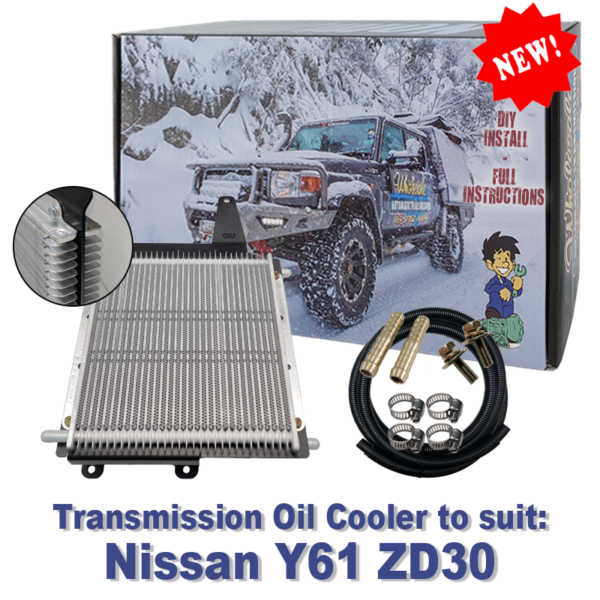 Nissan Y61 ZD30 Transmission Cooler (DIY Installation Box)