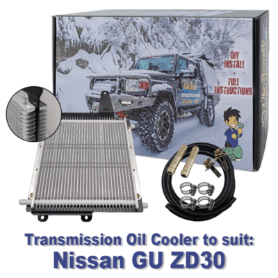 Nissan Y61 ZD30 Transmission Cooler (DIY Installation Box)