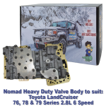 Nomad Heavy Duty Valve Body to suit Toyota Land Cruiser 76, 78 & 79 Series 2.8L 6 Speed
