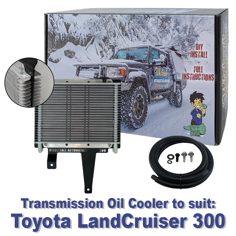 Toyota LandCruiser 300 Transmission Cooler LATE (DIY Installation Box)