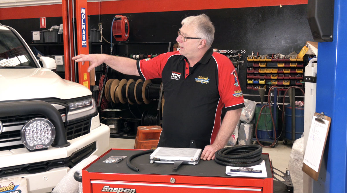 300 Series Transmission Oil Cooler - Installation