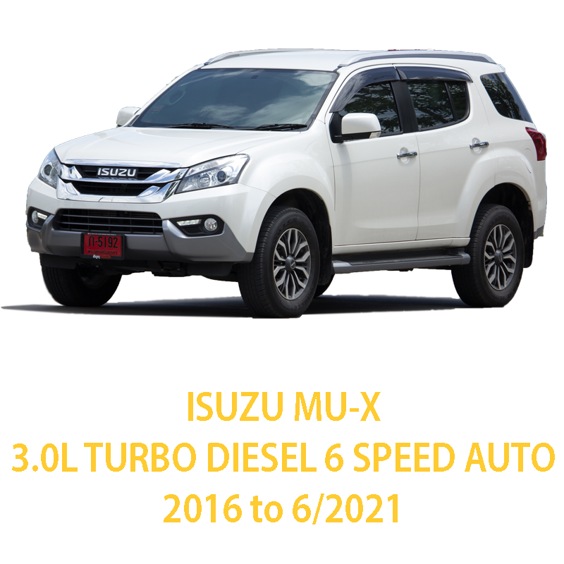 Isuzu MU-X 6 Sp to June 2021