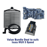 Bundle Deal - Isuzu MUX 5 Speed: Trans Cooler, Valve Body, Torque Converter Lock-Up
