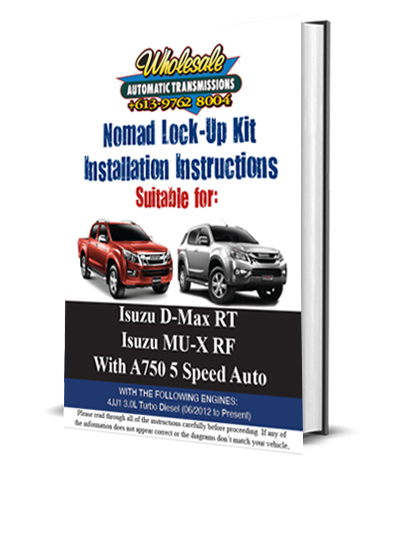 Isuzu Nomad Lock-Up Cover