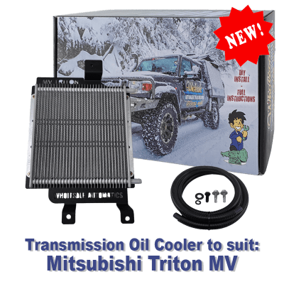 Heavy Duty Transmission Oil Cooler Kit to suit Mitsubishi Triton MV with 6 Speed Auto