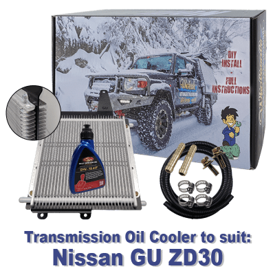 Nissan Y61 ZD30 Transmission Cooler (DIY Installation Box) & Fluid