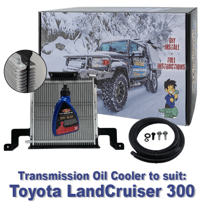 Toyota LandCruiser 300 Transmission Cooler (DIY Installation Box) & Fluid