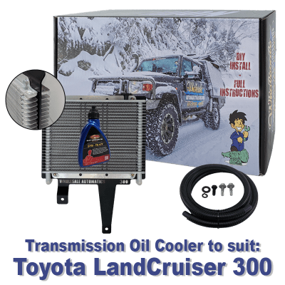 Toyota LandCruiser 300 Transmission Cooler LATE (DIY Installation Box) & Fluid
