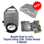 Bundle Deal - Hilux 2.8L Turbo Diesel 6 Speed: Transmission Cooler, Nomad Valve Body, Cast Pan