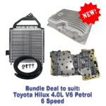 Bundle Deal - Hilux 4.0L V6 Petrol 6 Speed: Transmission Cooler, Nomad Valve Body, Cast Pan