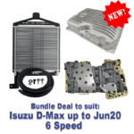 Bundle Deal - Isuzu D-Max 6 Speed Up To Jun2020: Trans Cooler, Nomad Valve Body and Cast Pan