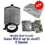 Bundle Deal - Isuzu MU-X 6 Speed Up To Jun2021: Trans Cooler, Nomad Valve Body and Cast Pan